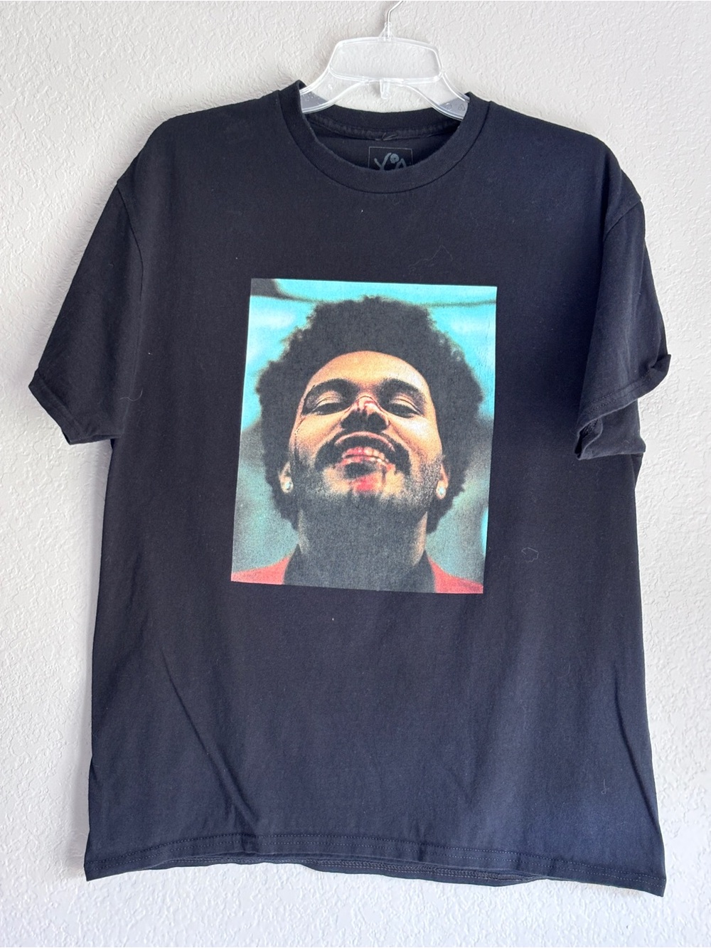 Black After Hours The Weekend Graphic Short Sleeve Crewneck Tee Adult Unisex L